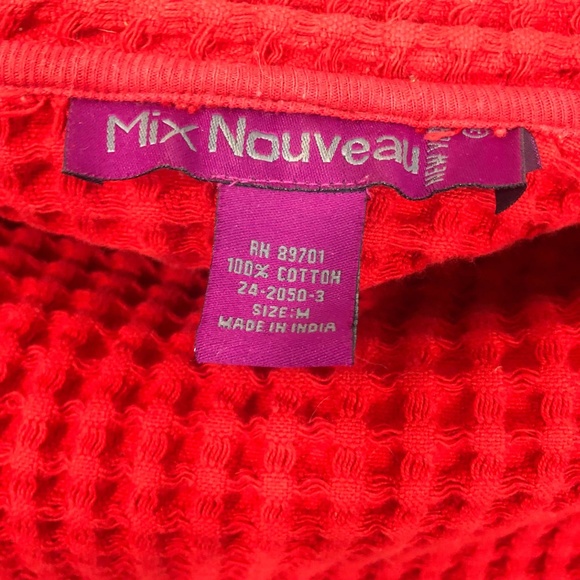 MixNouveau Sweater Jacket Sz M - Picture 3 of 3